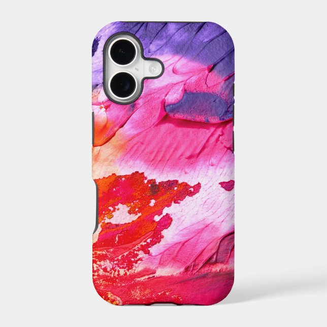 rainbow abstract phone case (Back)