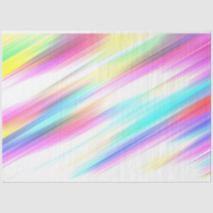 rainbow abstract tissue paper