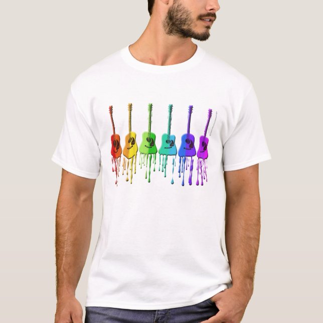 Rainbow Acoustic Guitars Shirt (Front)