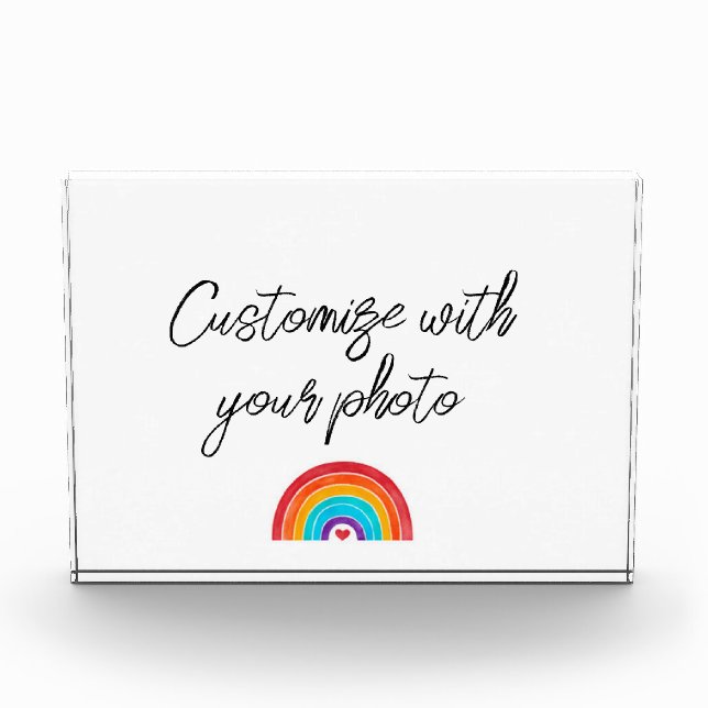 Rainbow - Add Your Own Photo (Front)