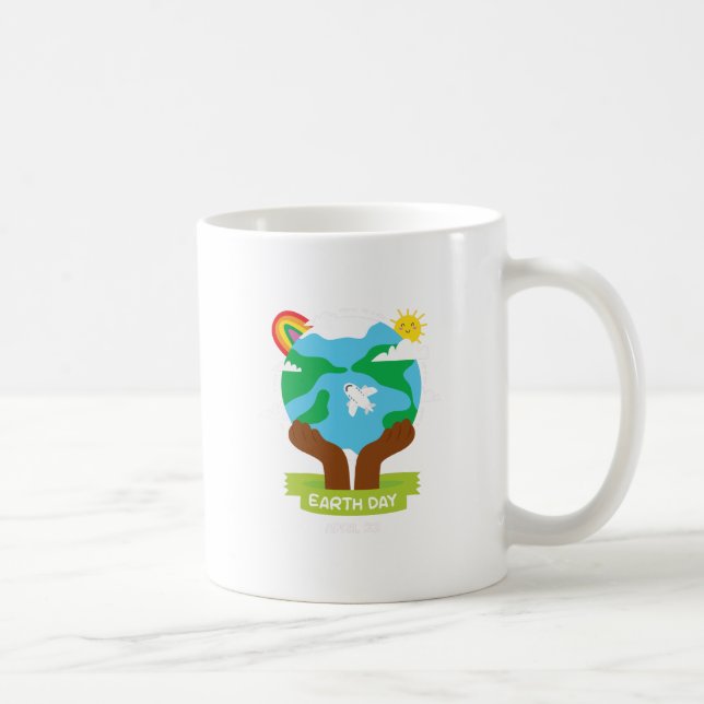 rainbow african Earth Day Coffee Mug (Right)