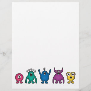 Rainbow Alien Monsters