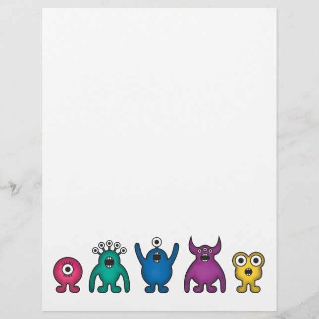 Rainbow Alien Monsters (Front)