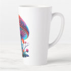 Rainbow Amanita Muscaria Latte Mug