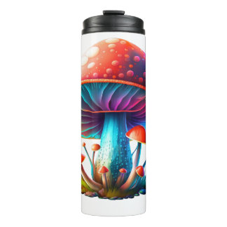 Rainbow Amanita Muscaria  Thermal Tumbler