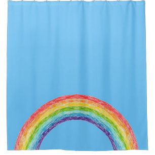 Rainbow and blue sky