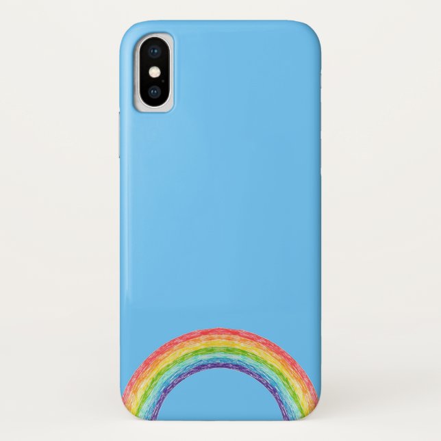 Rainbow and blue sky Case-Mate iPhone case (Back)