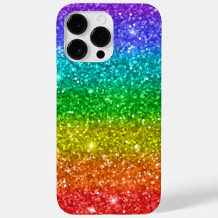 Rainbow and Glitter Case-Mate iPhone 14 Pro Max Case