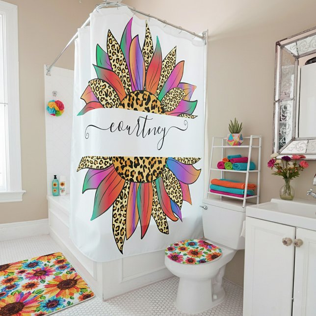 Rainbow and leopard print personalized   (Creator Uploaded)