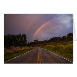 Rainbow And Road