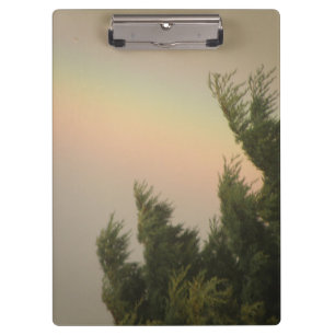 Rainbow and Trees Clipboard
