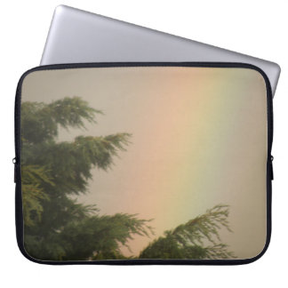 Rainbow and Trees Laptop Sleeve