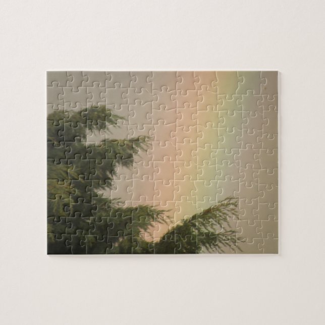 Rainbow and Trees Puzzle (Horizontal)