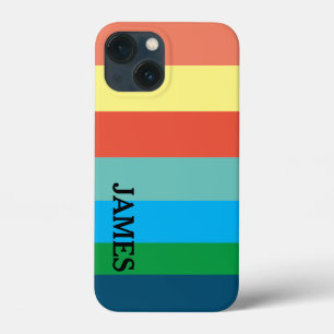 Rainbow and your name iPhone / iPad case