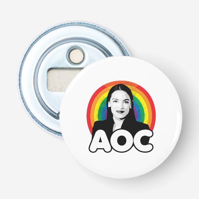Rainbow AOC Bottle Opener (Front)