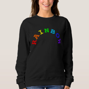 Rainbow Arc Word Sweatshirt