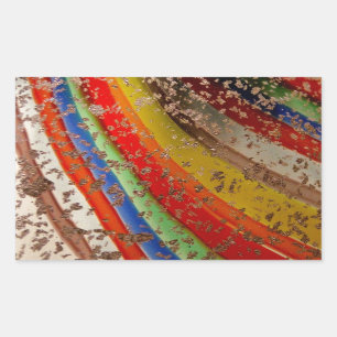 Rainbow Art Glass Sticker