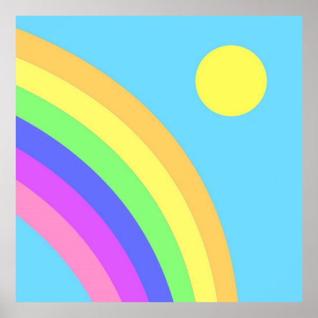 rainbow art poster (Front)