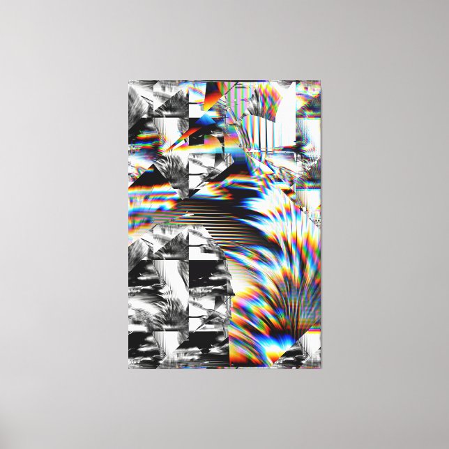 Rainbow Assault  Canvas Print (Front)