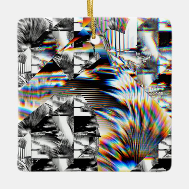 Rainbow Assault  Ceramic Ornament (Front)