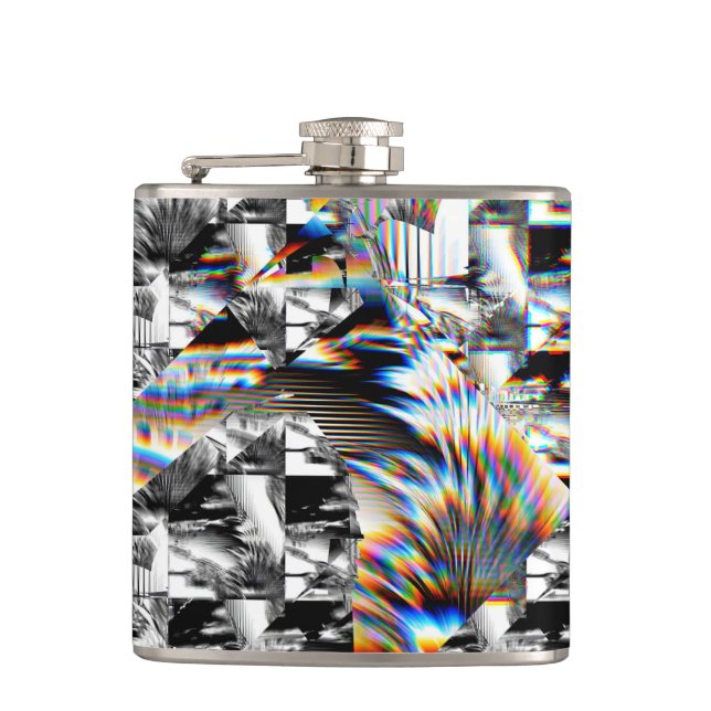 Rainbow Assault  Hip Flask (Front)