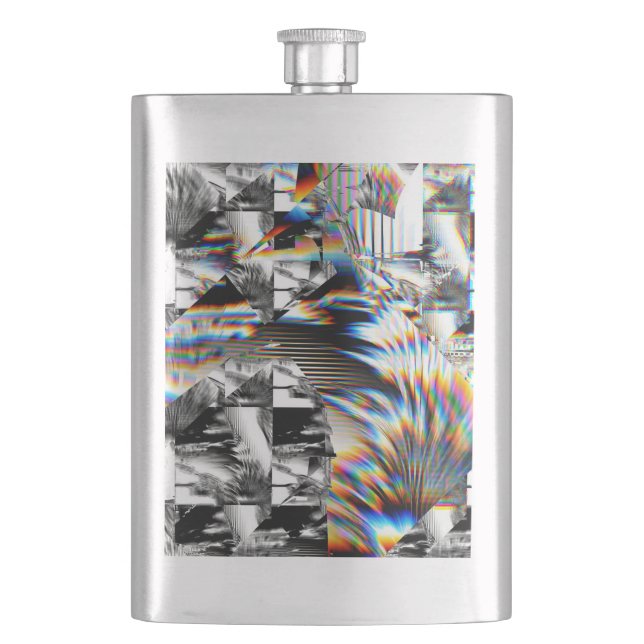 Rainbow Assault  Hip Flask (Front)