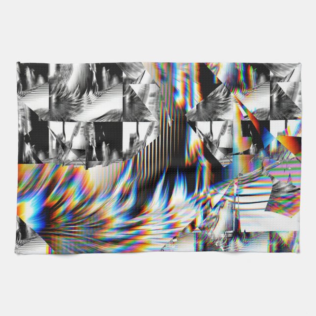 Rainbow Assault  Kitchen Towel (Horizontal)