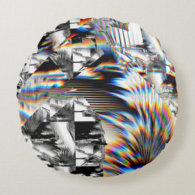 Rainbow Assault  Round Pillow (Front)