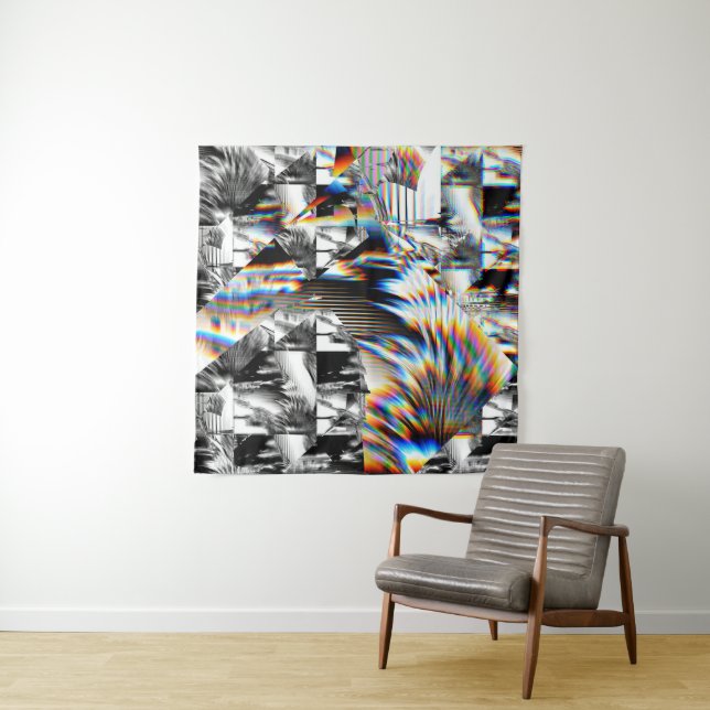 Rainbow Assault  Tapestry (In Situ)