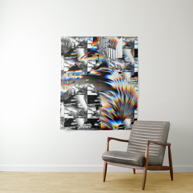 Rainbow Assault  Tapestry (In Situ)