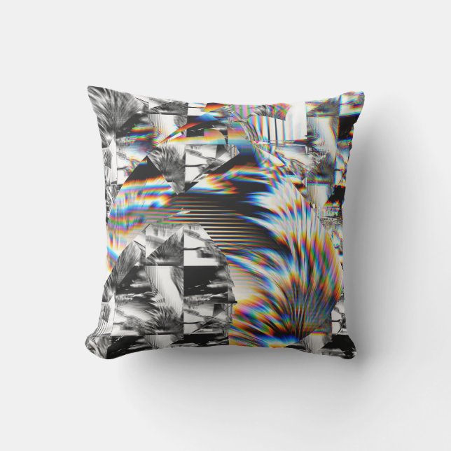 Rainbow Assault  Throw Pillow (Front)