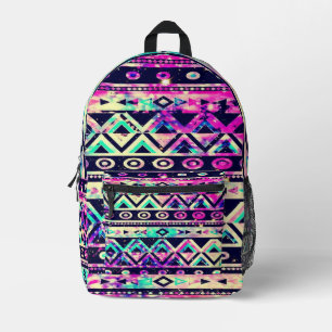 Rainbow Astethic Zen Pattern Printed Backpack