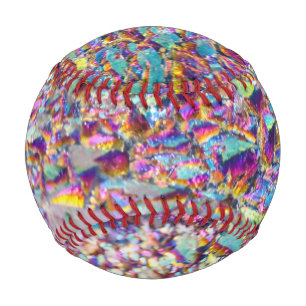 Rainbow Aura Crystals Baseball