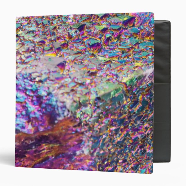 Rainbow Aura Crystals Binder (Front/Inside)