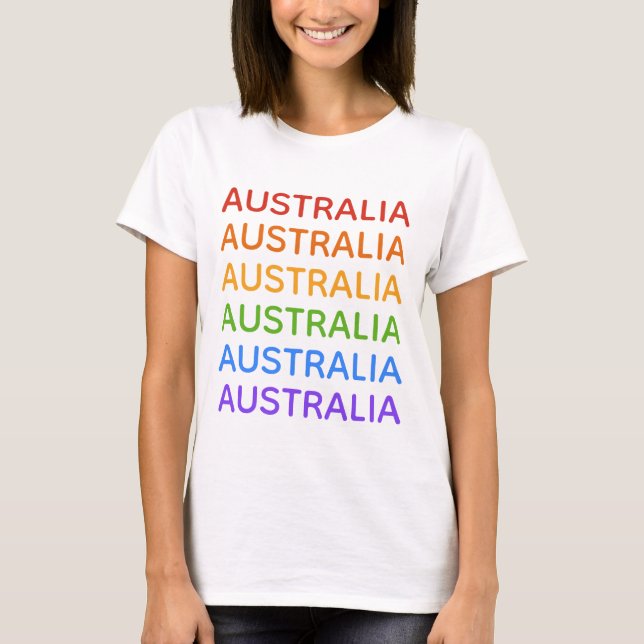 Rainbow Australia shirts & jackets (Front)
