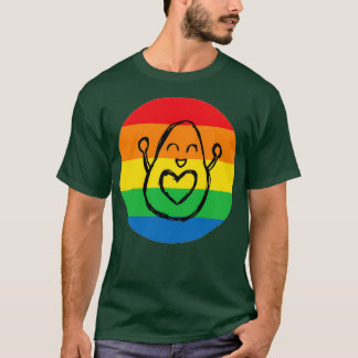 rainbow avocado T-Shirt
