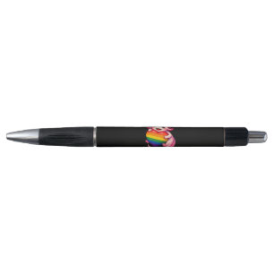 Rainbow Axolotl Heart Pride Amphibian Pen