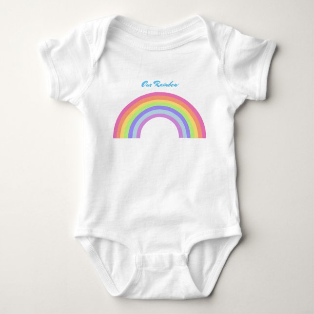 Rainbow Baby Bodysuit (Front)