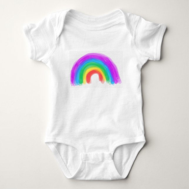 Rainbow baby bodysuit (Front)
