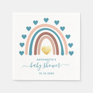 Rainbow Baby Shower Napkins