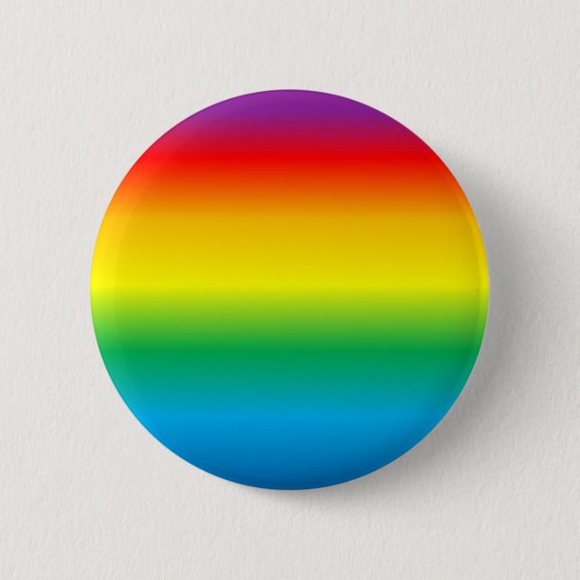 rainbow background colourful 2 inch round button (Front)