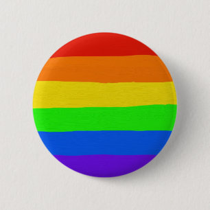Rainbow Badge 2 Inch Round Button