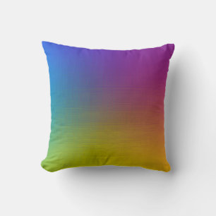 Rainbow Ball Throw Pillow