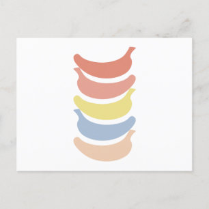 Rainbow Banana #1 Postcard