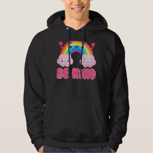 Rainbow Be Kind Movement For Mens Womens Kids Hoodie