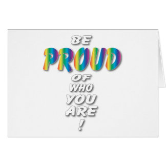 Rainbow Be Proud (looks best on Black)