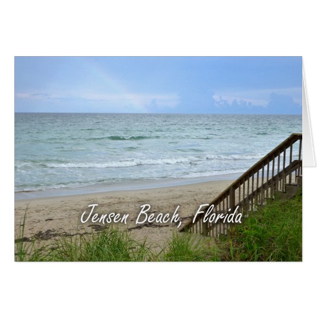 Rainbow Beach Steps Jensen Beach Floride (Devant Horizontal)