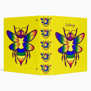 Rainbow Bee Thunder_Cove Binder