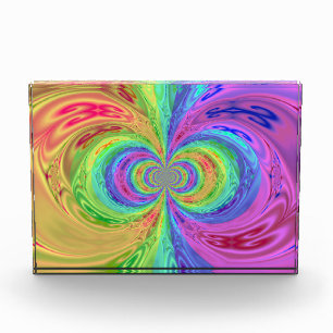Rainbow Binoculars Photo Block