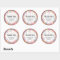 Rainbow Birthday Party Thank You Stickers